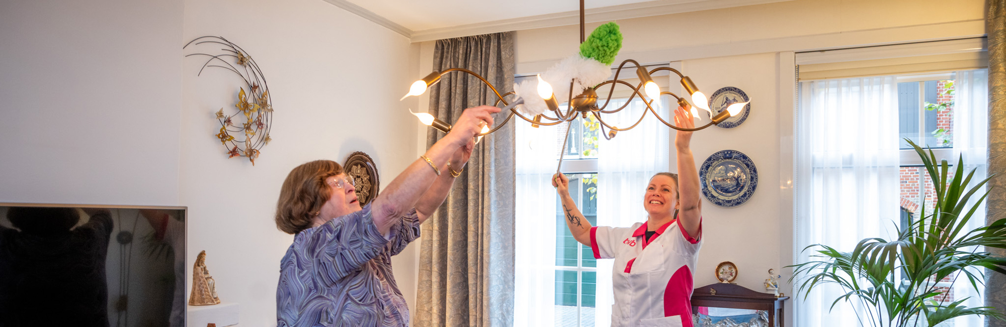 Huishoudelijke hulp van TWB